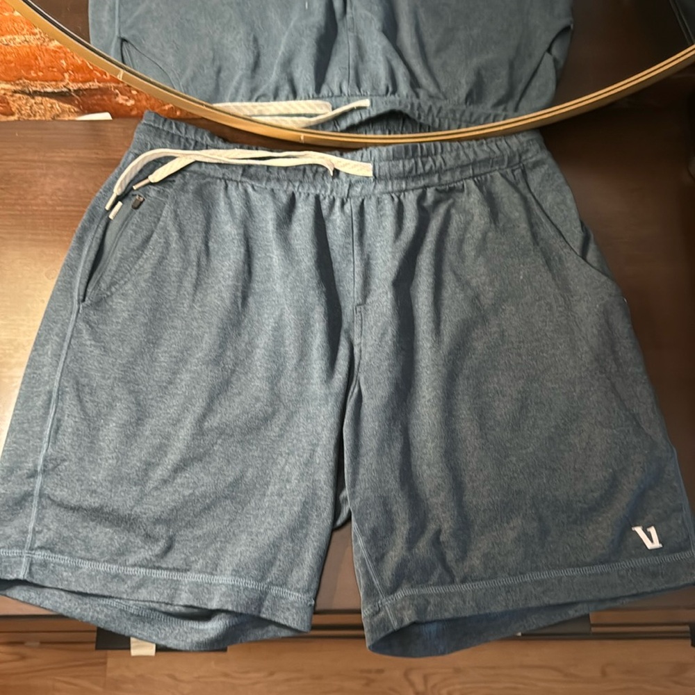 Vuori Ponto Shorts | Color: Blue | Size: M